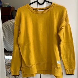 Adorable mustard yellow sweater by Joules size US4
